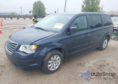 2008 Chrysler Town & Country Lx from USA, damaged, VIN 2A8HR44H78R818030